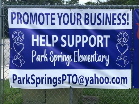 promote your business with a PTO banner